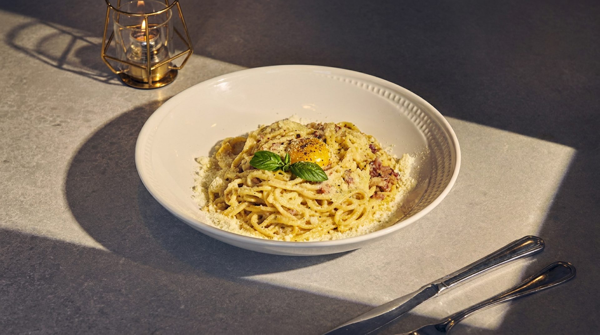 Pasta made with intention