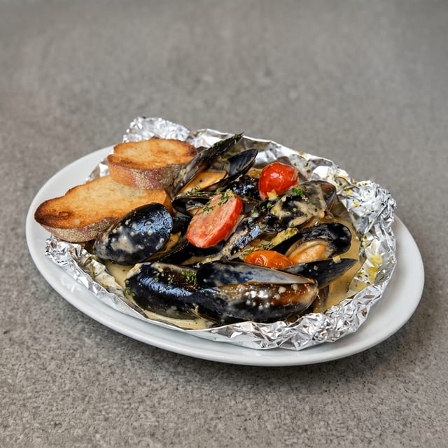 Mussels.