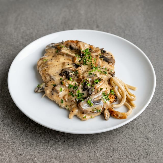 Chicken Marsala.